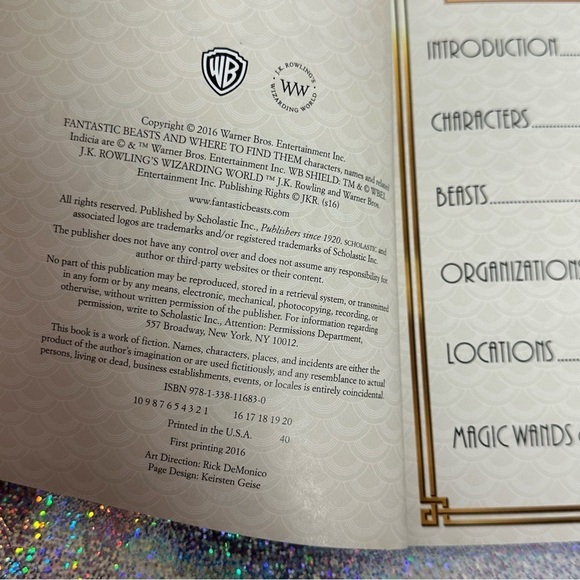 Fantastic Beasts and Where to Find Them Books Lot Of 3 JK Rowlings NEW - Picture 11 of 16